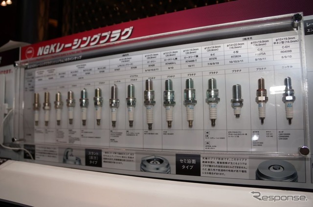 NGKブース(東京オートサロン14)