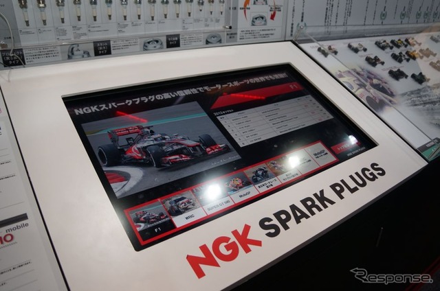 NGKブース(東京オートサロン14)