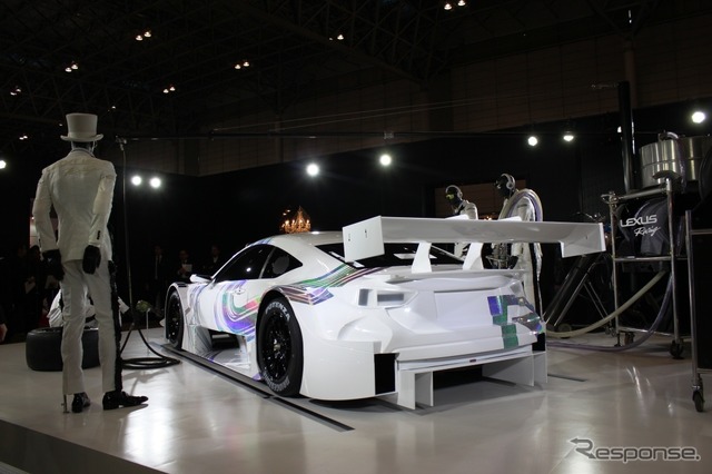 【東京オートサロン14】レクサス、レースという“戦場”と“インテリジェンス”の融合がテーマ