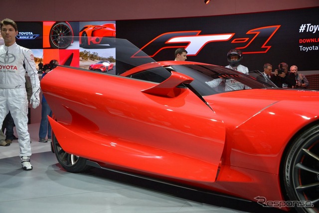 トヨタ FT-1(デトロイトモーターショー14)