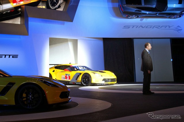 シボレー コルベット C7.R(デトロイトモーターショー14)