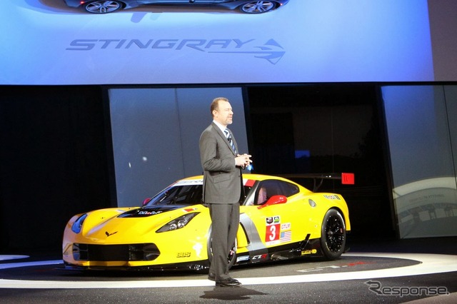 シボレー コルベット C7.R(デトロイトモーターショー14)