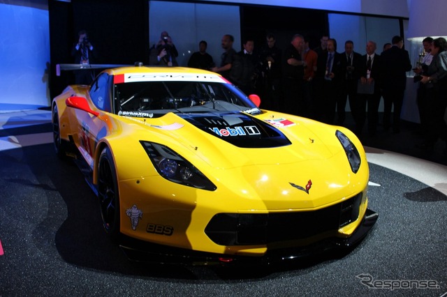 シボレー コルベット C7.R(デトロイトモーターショー14)