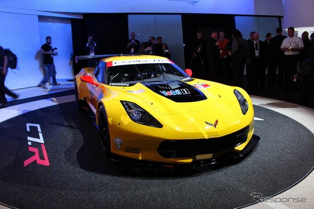 シボレー コルベット C7.R(デトロイトモーターショー14)