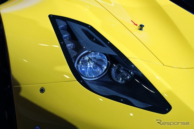 シボレー コルベット C7.R(デトロイトモーターショー14)