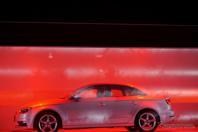 1月14日新春販売台数発表と同日に発表された「アウディ『A3 sedan(セダン)』」