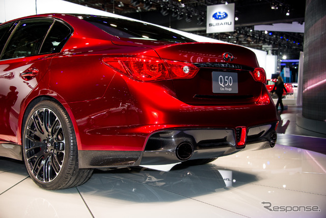インフィニティ・Q50 オールージュ(デトロイトモーターショー14)