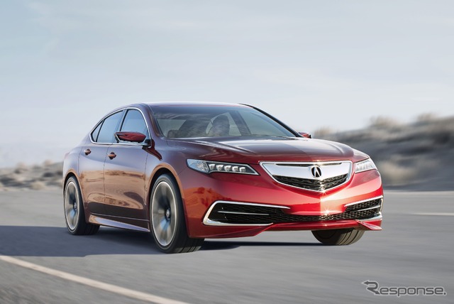 アキュラ TLX のプロトタイプ車