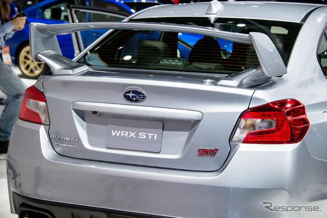 スバル・新型 WRX STI(デトロイトモーターショー14)