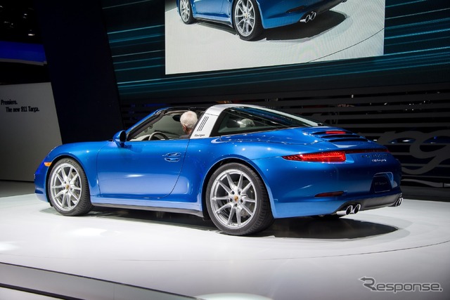 ポルシェ911 タルガ4(デトロイトモーターショー14)