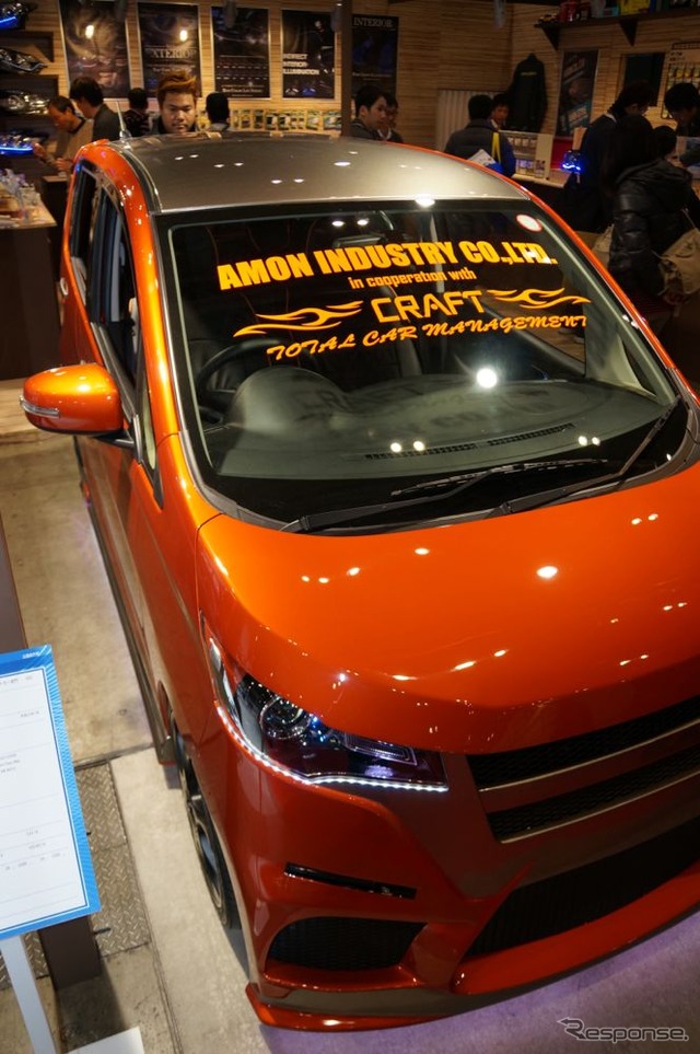 【東京オートサロン14】LEDを使ってDIYカスタマイズ…エーモン