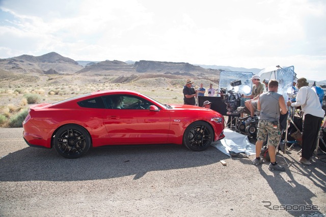 映画『ニード・フォー・スピード』(『Need for Speed』)に起用される新型 フォード マスタング