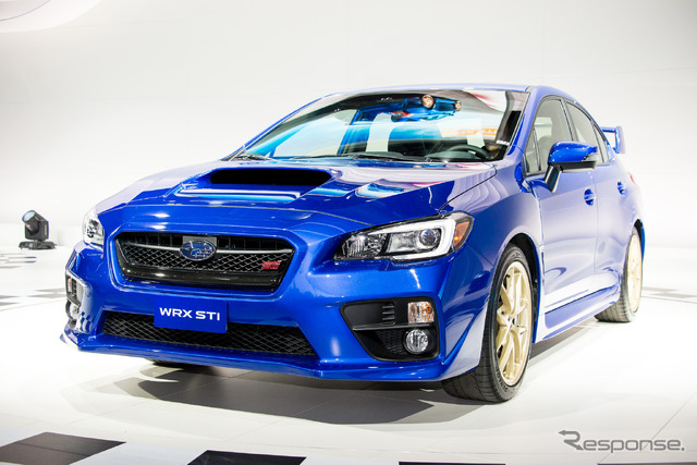 スバル・新型 WRX STI(デトロイトモーターショー14)