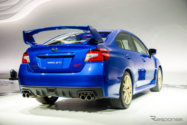 スバル・新型 WRX STI(デトロイトモーターショー14)