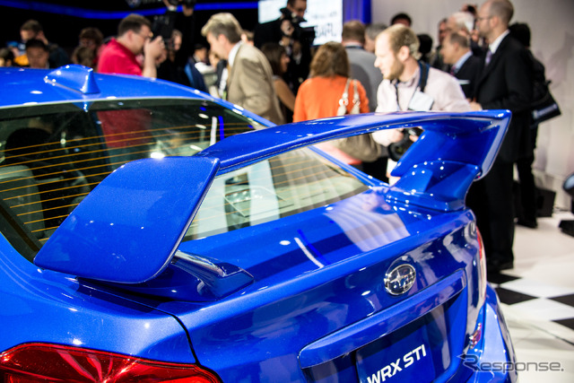 スバル・新型 WRX STI(デトロイトモーターショー14)