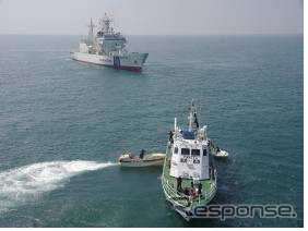 海上保安庁、インド沿岸警備隊と海賊対策連携訓練を実施