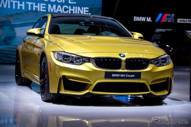 【デトロイトモーターショー14】BMW M4クーペ カーボン使用で80kg軽量化［詳細画像］