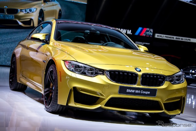 【デトロイトモーターショー14】BMW M4クーペ カーボン使用で80kg軽量化［詳細画像］