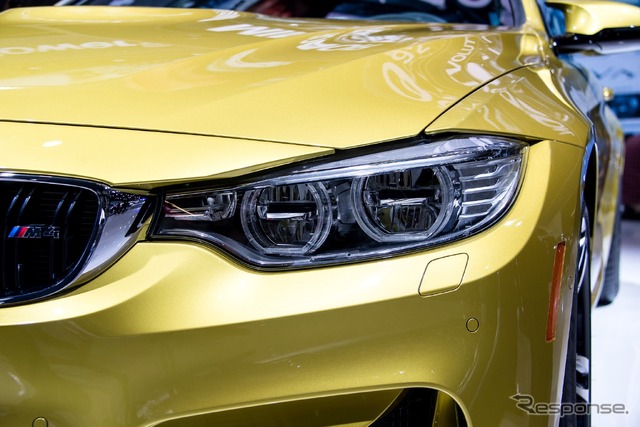 【デトロイトモーターショー14】BMW M4クーペ カーボン使用で80kg軽量化［詳細画像］
