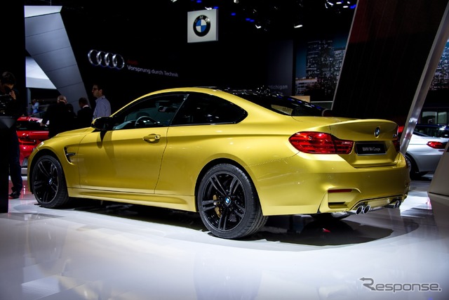 【デトロイトモーターショー14】BMW M4クーペ カーボン使用で80kg軽量化［詳細画像］