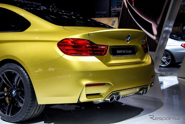 【デトロイトモーターショー14】BMW M4クーペ カーボン使用で80kg軽量化［詳細画像］