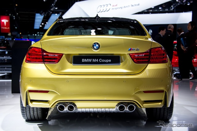 【デトロイトモーターショー14】BMW M4クーペ カーボン使用で80kg軽量化［詳細画像］