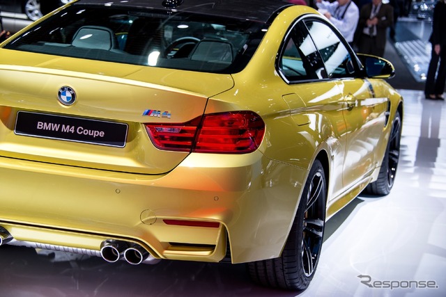【デトロイトモーターショー14】BMW M4クーペ カーボン使用で80kg軽量化［詳細画像］