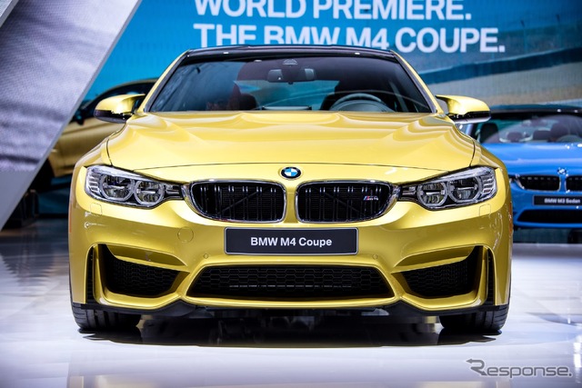 【デトロイトモーターショー14】BMW M4クーペ カーボン使用で80kg軽量化［詳細画像］