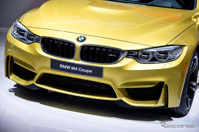 【デトロイトモーターショー14】BMW M4クーペ カーボン使用で80kg軽量化［詳細画像］
