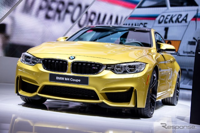 【デトロイトモーターショー14】BMW M4クーペ カーボン使用で80kg軽量化［詳細画像］