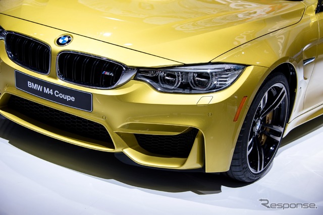 【デトロイトモーターショー14】BMW M4クーペ カーボン使用で80kg軽量化［詳細画像］