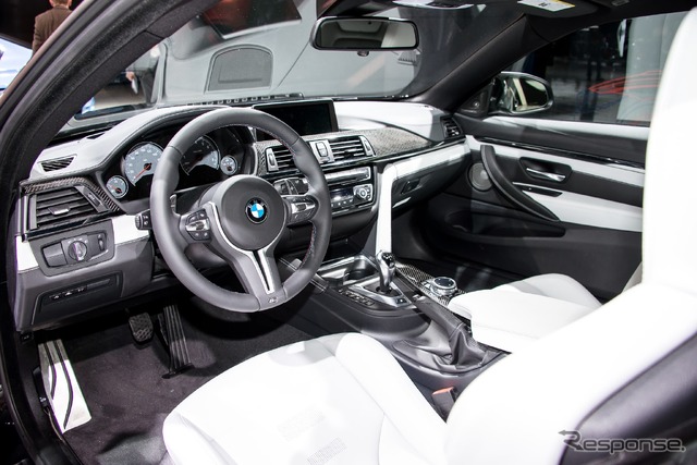 【デトロイトモーターショー14】BMW M4クーペ カーボン使用で80kg軽量化［詳細画像］
