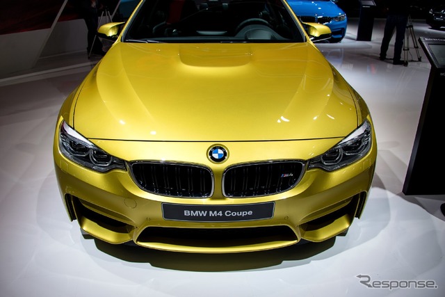 【デトロイトモーターショー14】BMW M4クーペ カーボン使用で80kg軽量化［詳細画像］
