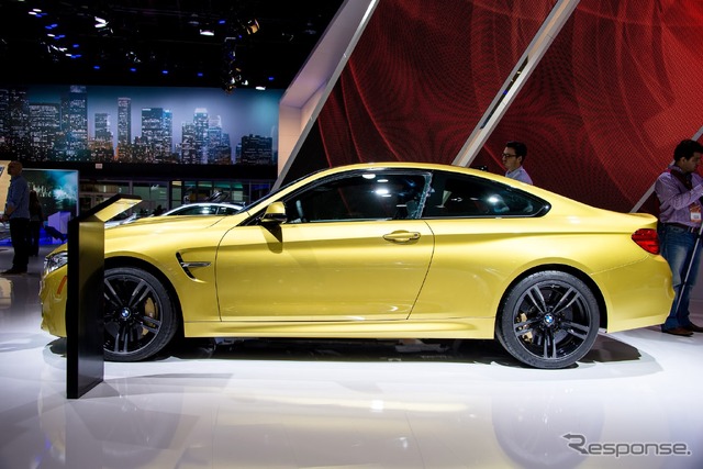 【デトロイトモーターショー14】BMW M4クーペ カーボン使用で80kg軽量化［詳細画像］