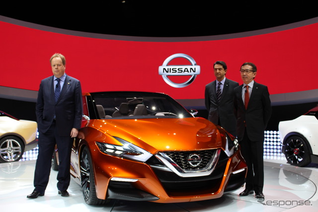 日産 プレスカンファレンス(デトロイトモーターショー14)