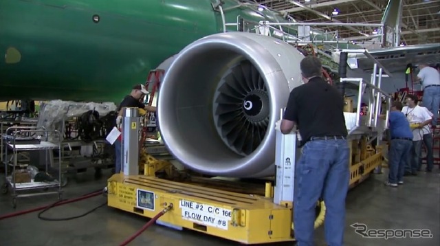 ボーイングP-8Aポセイドンを日本に派遣(動画キャプチャ)