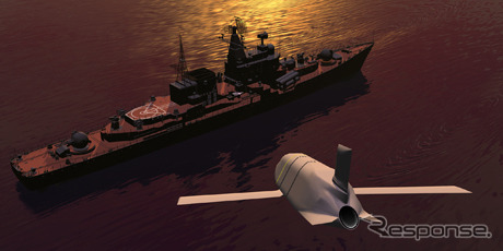ロッキード・マーチンの長距離対艦ミサイル（LRASM）