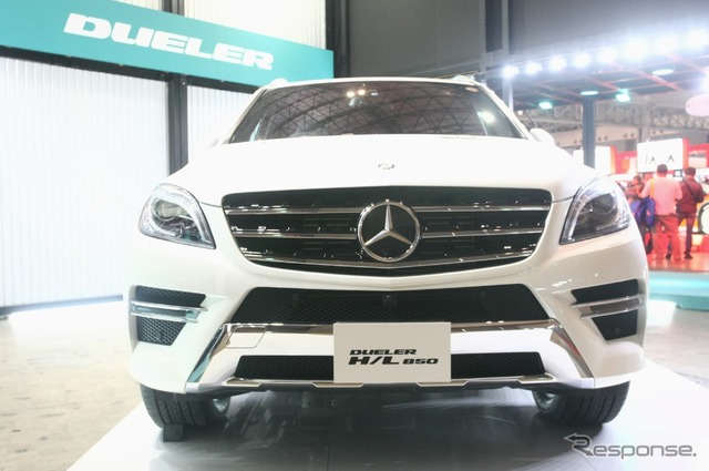 ブリヂストン DUELER H/L 850 装着の メルセデス ML350