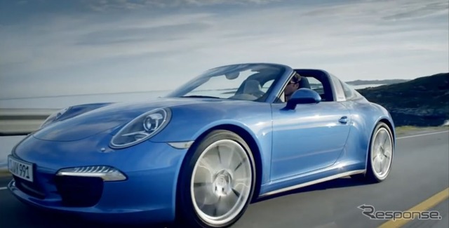 新型ポルシェ 911 タルガ4