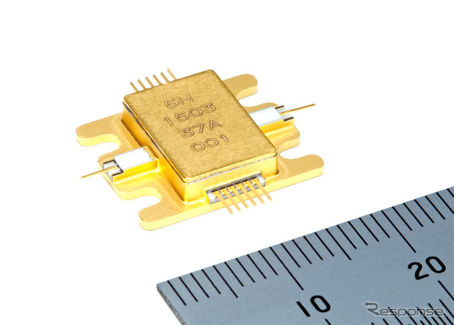 三菱電機、Ku帯20W GaN MMIC「MGFG5H1503」を開発