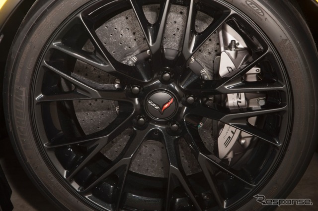 新型シボレー コルベット Z06 の Z07パッケージ