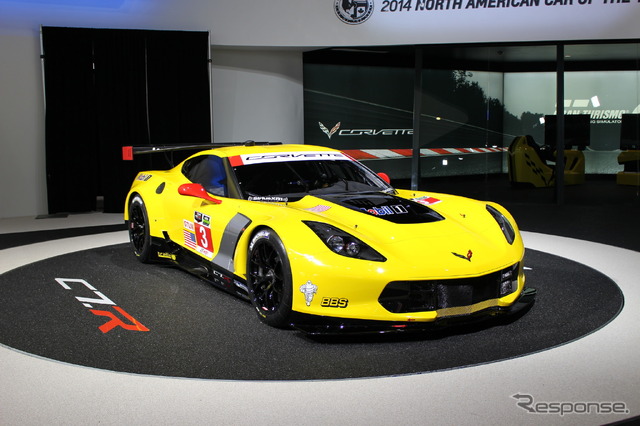 シボレー コルベット C7.R(デトロイトモーターショー14)