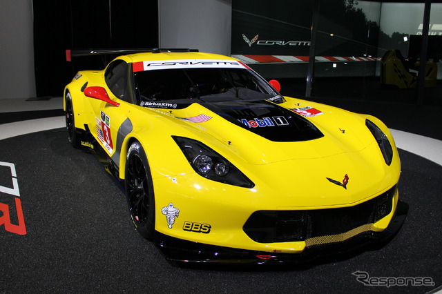 シボレー コルベット C7.R(デトロイトモーターショー14)
