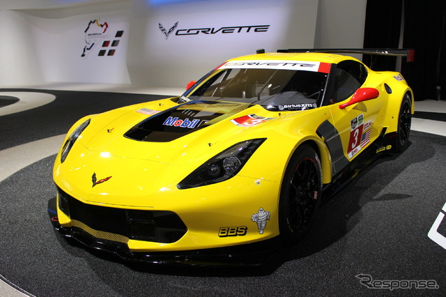 シボレー コルベット C7.R(デトロイトモーターショー14)
