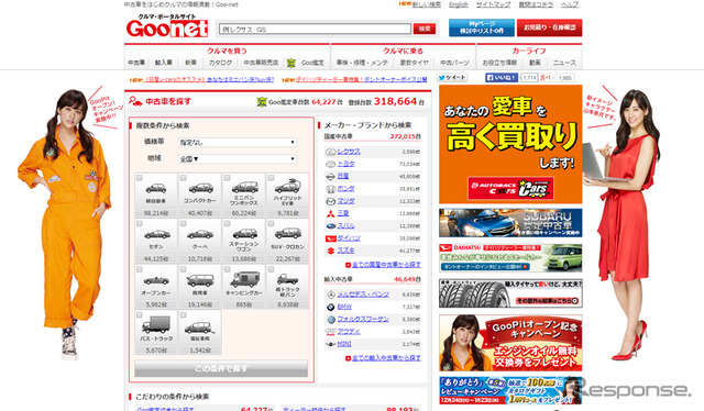 Goo-net（WEBサイト）