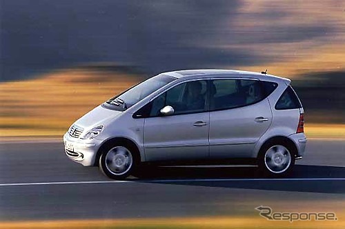 【ジュネーブ・ショー2001出品車】『AクラスLWB』その1 ---『Eクラス』並の居住性
