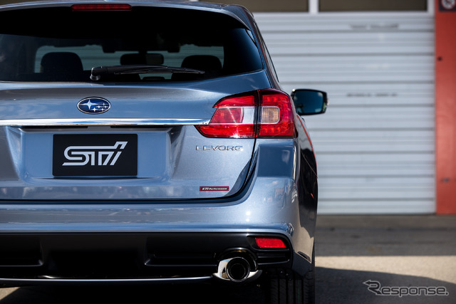 スバル・レヴォーグ「STI パフォーマンスパッケージ」プロトタイプ