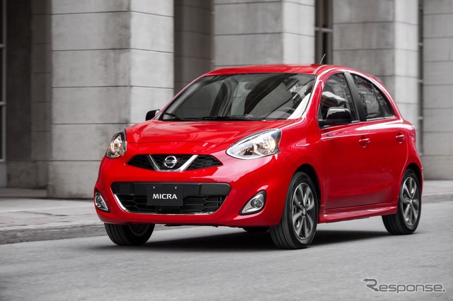 日産 マイクラ(日本名:マーチ)のカナダ仕様