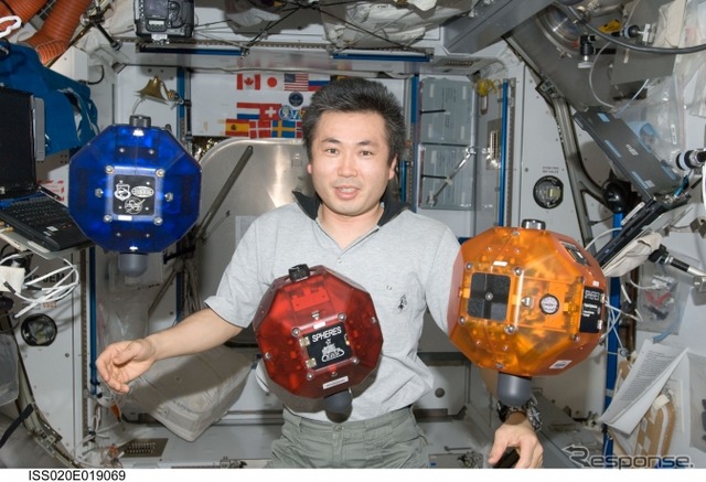 2009年、若田光一宇宙飛行士が国際宇宙ステーション長期滞在を行った際に「スフィア」の実験も行っている。
