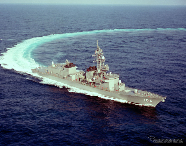 護衛艦「さみだれ」(出典:海上自衛隊)